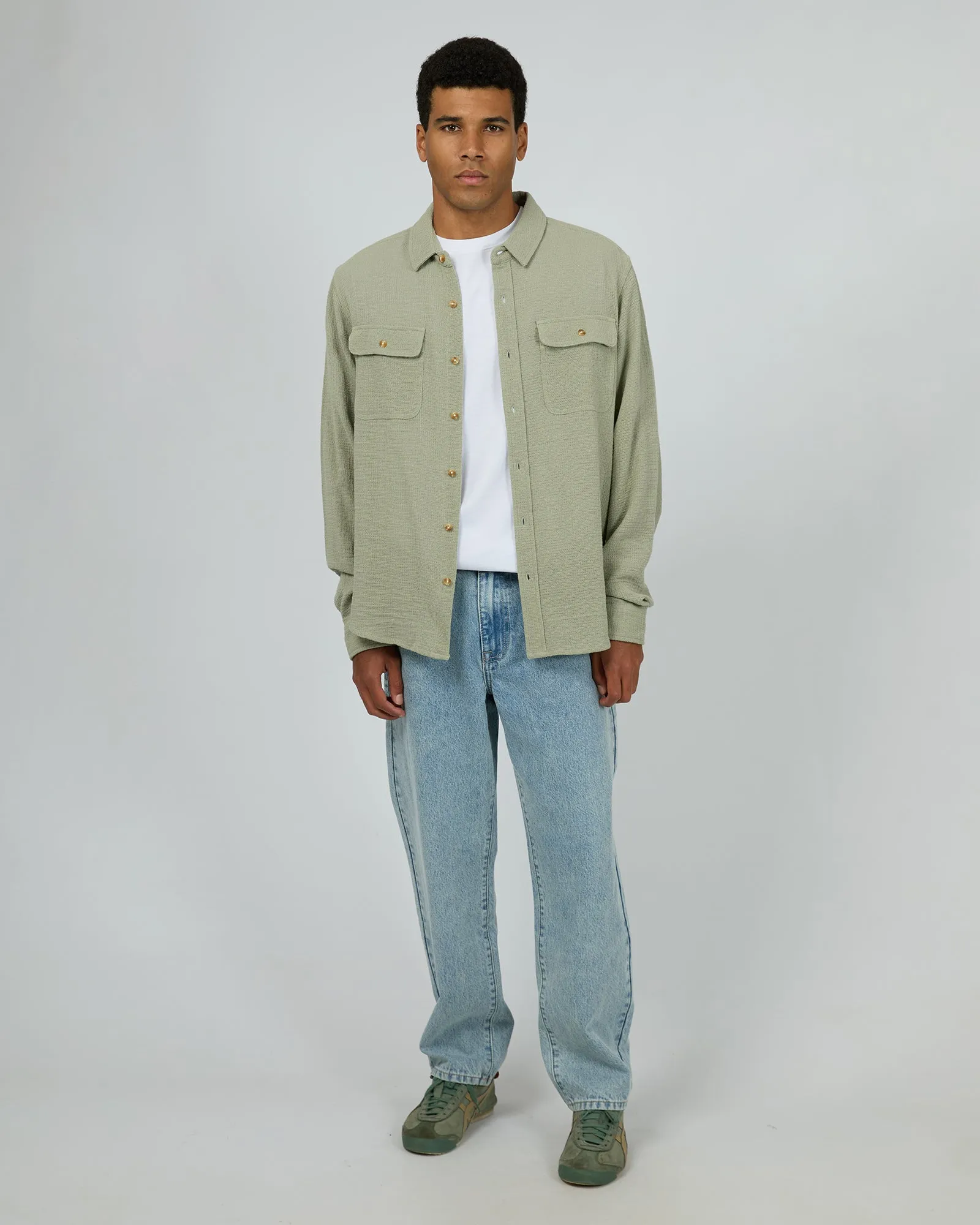 Aspen L/S Shirt - Sage