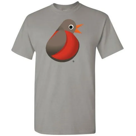 Bird Cotton Short Sleeve Shirt by Robin