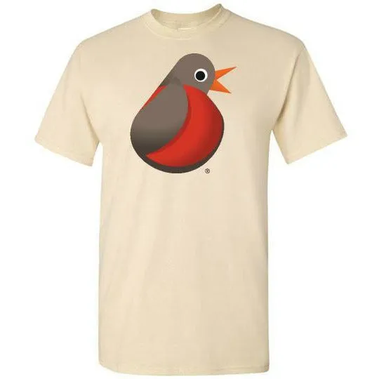 Bird Cotton Short Sleeve Shirt by Robin
