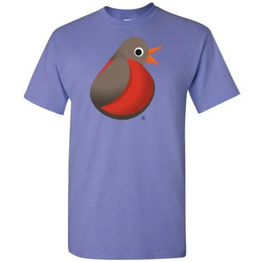 Bird Cotton Short Sleeve Shirt by Robin