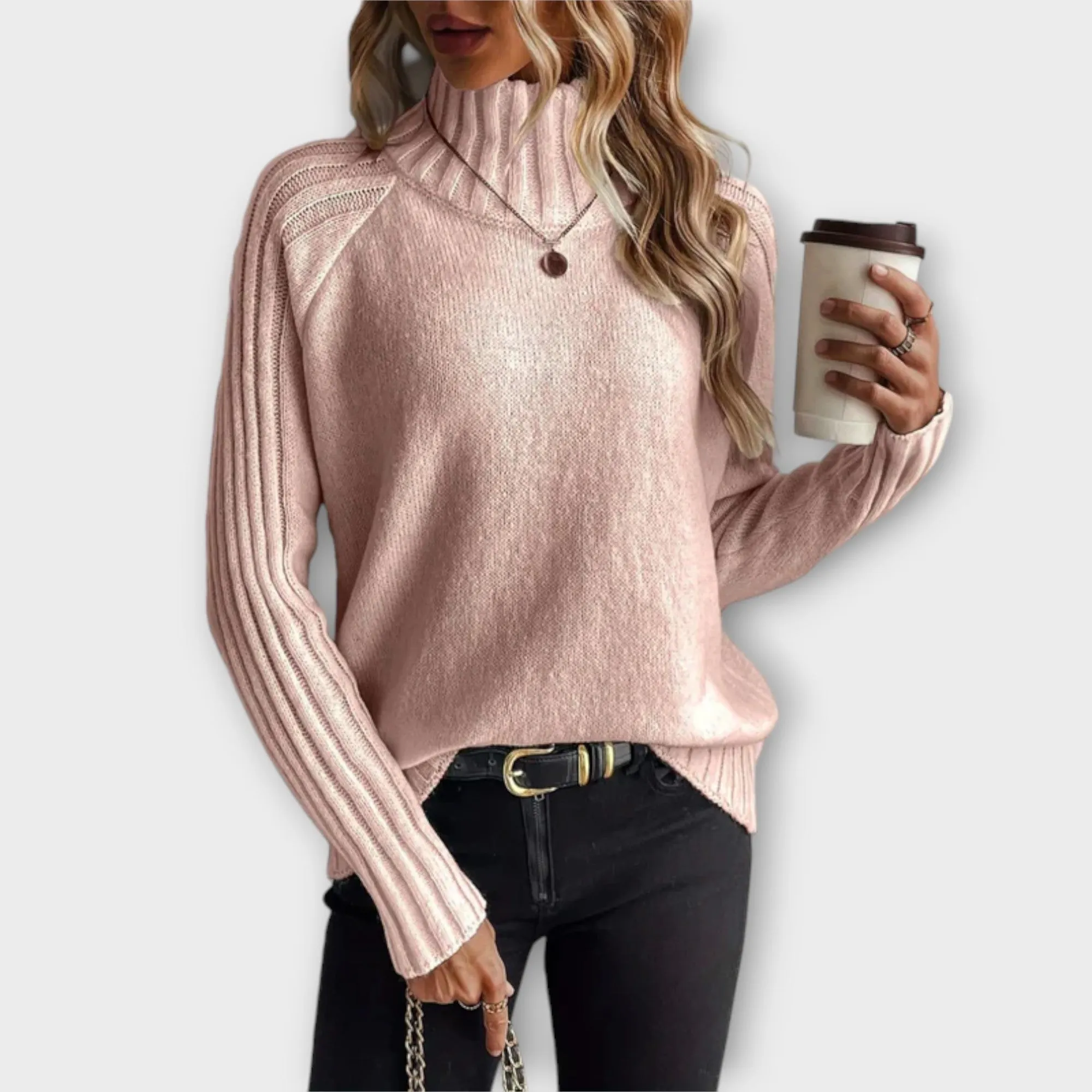 Celine Cozy Turtleneck Sweater