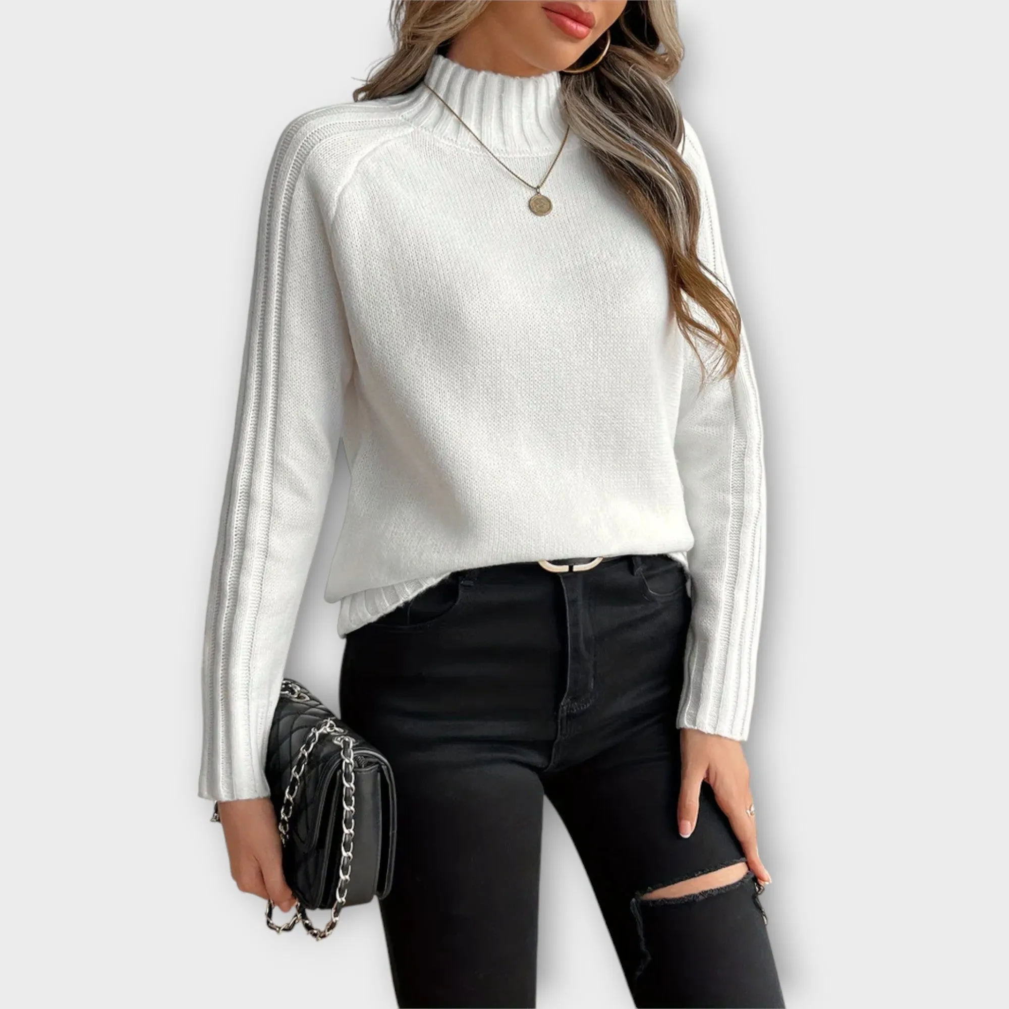 Celine Cozy Turtleneck Sweater