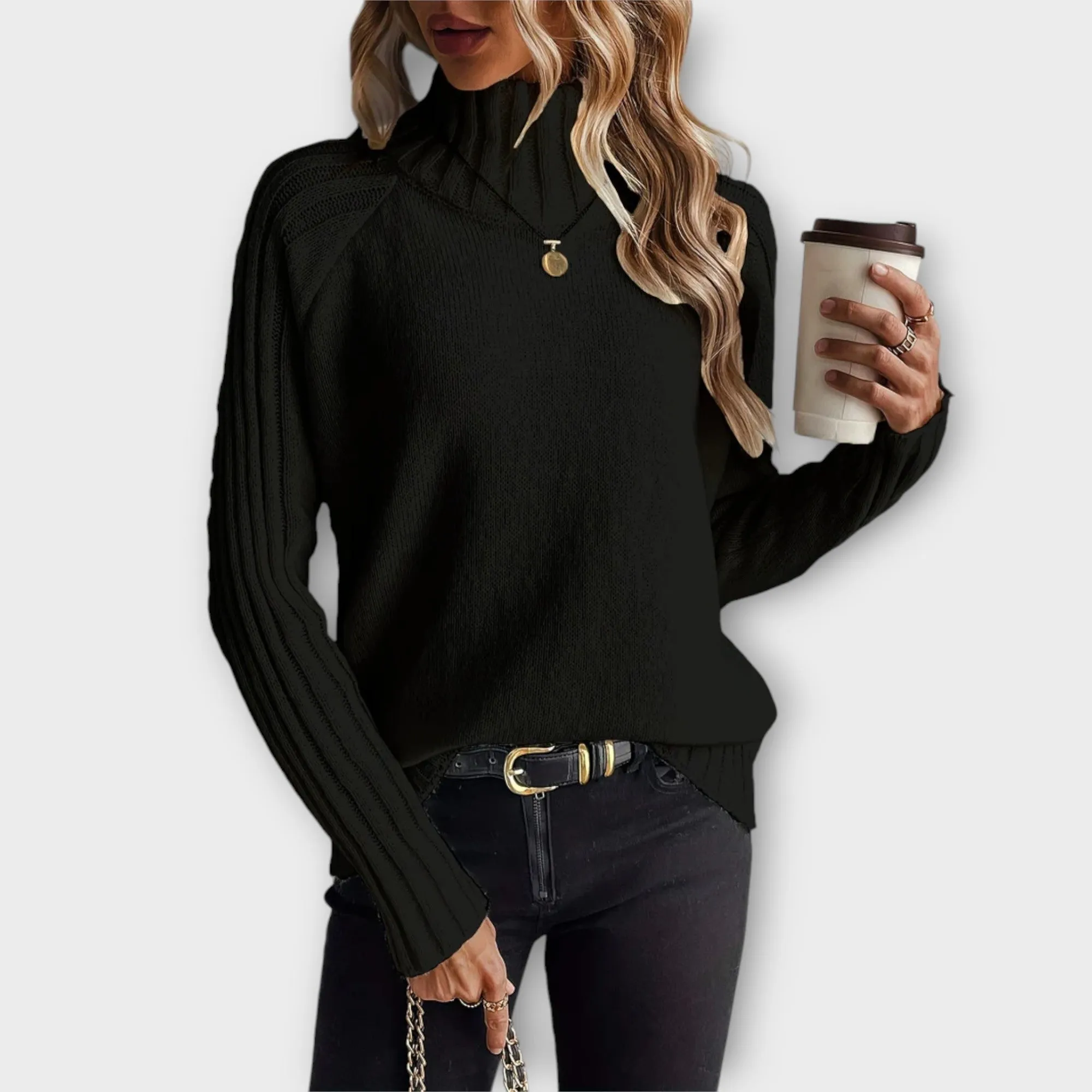 Celine Cozy Turtleneck Sweater