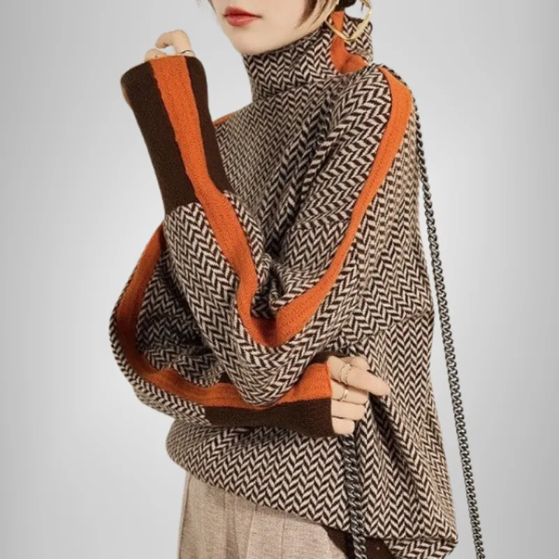 Clarabella - Mlange Turtleneck Sweater