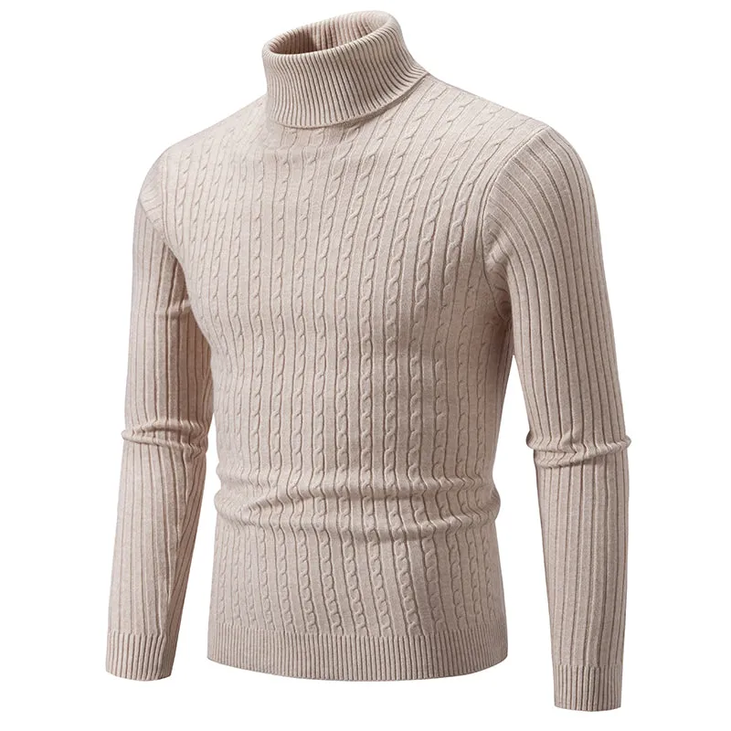 Cooper - Ribbed Turtleneck Sweater