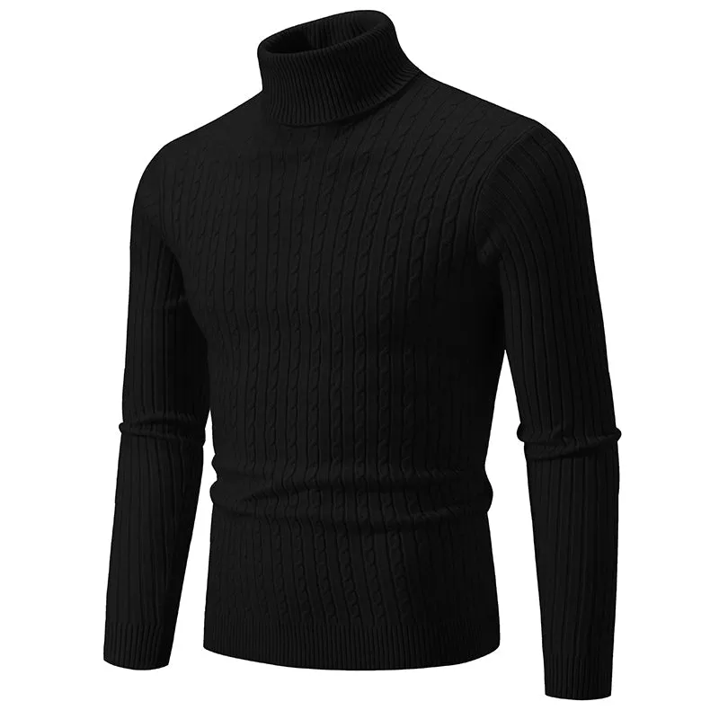 Cooper - Ribbed Turtleneck Sweater