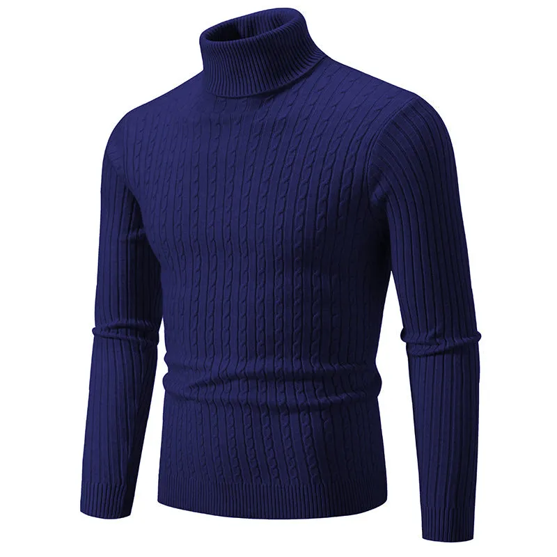 Cooper - Ribbed Turtleneck Sweater