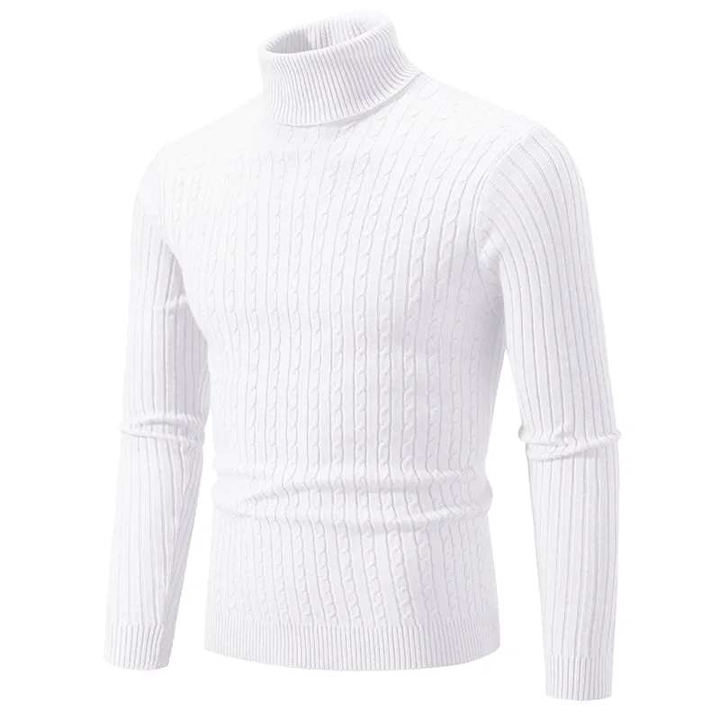 Cooper - Ribbed Turtleneck Sweater