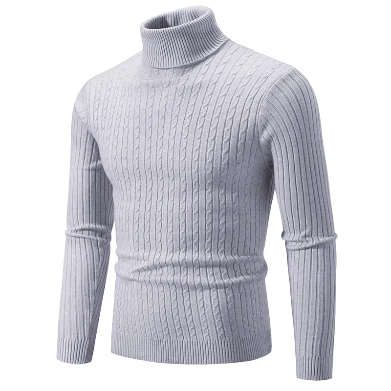 Cooper - Ribbed Turtleneck Sweater