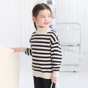 Cora Striped Turtleneck Sweater
