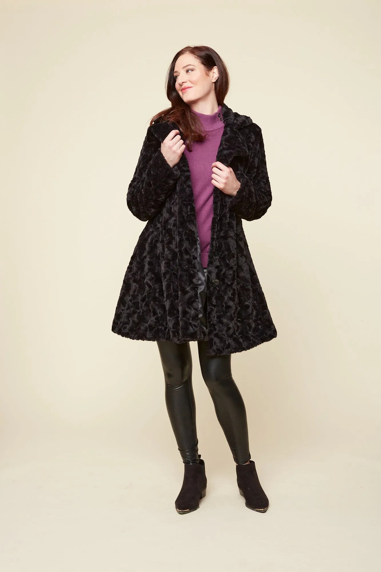 JACKIE SWING COAT