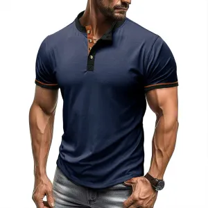 Men's Short-Sleeved Sports Polo