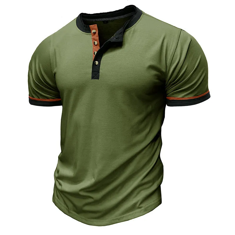 Men's Short-Sleeved Sports Polo