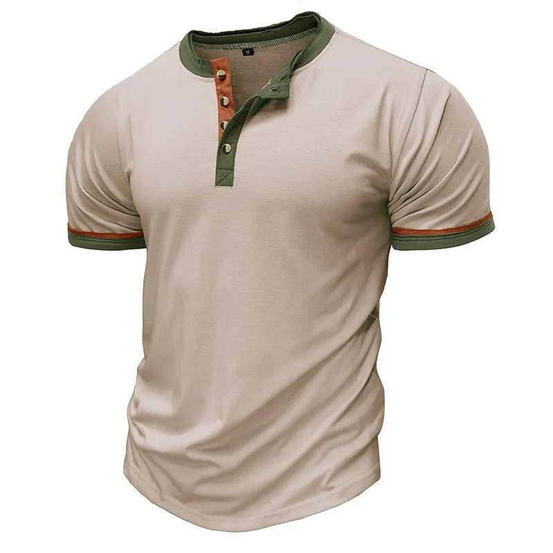 Men's Short-Sleeved Sports Polo