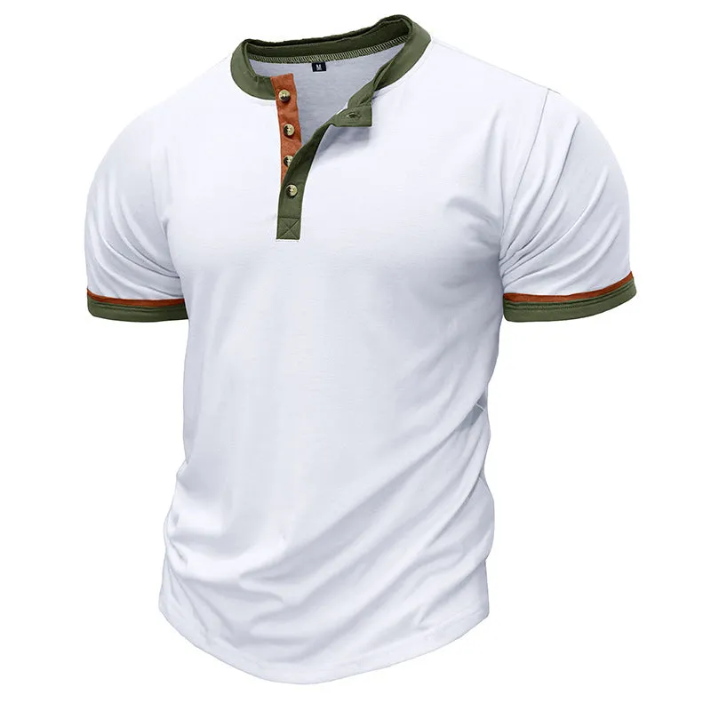 Men's Short-Sleeved Sports Polo