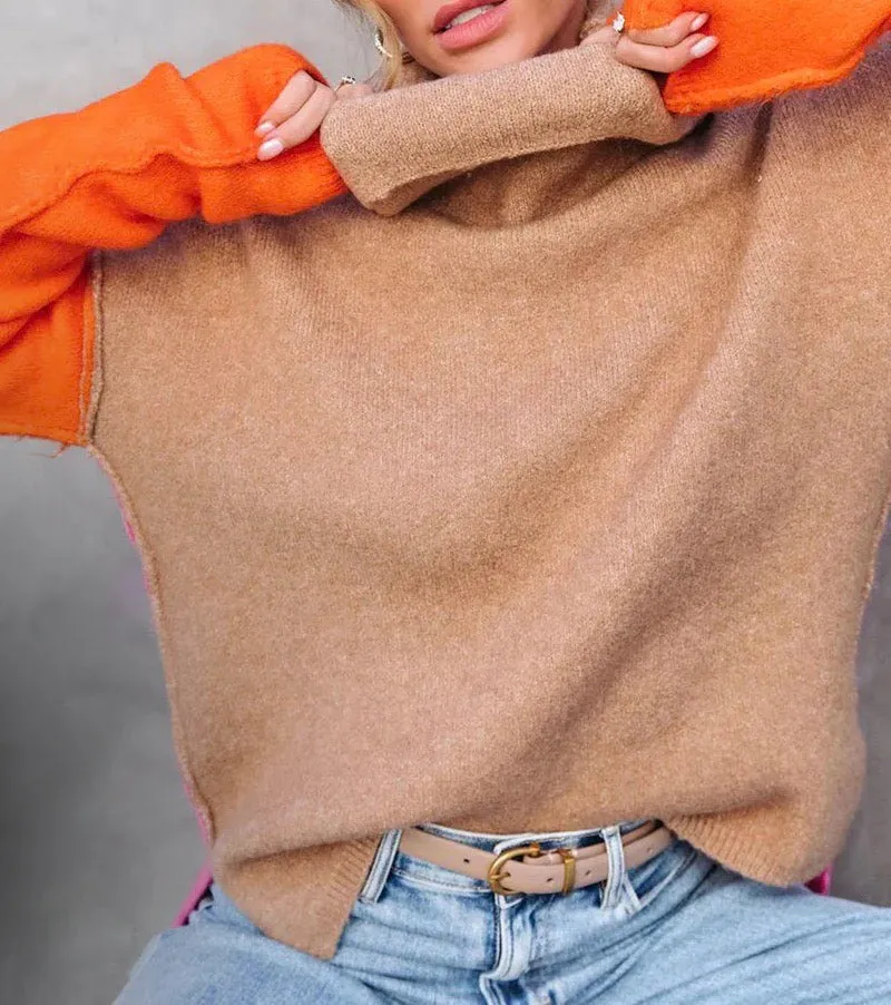 Sloane  Relaxed Turtleneck Sweater