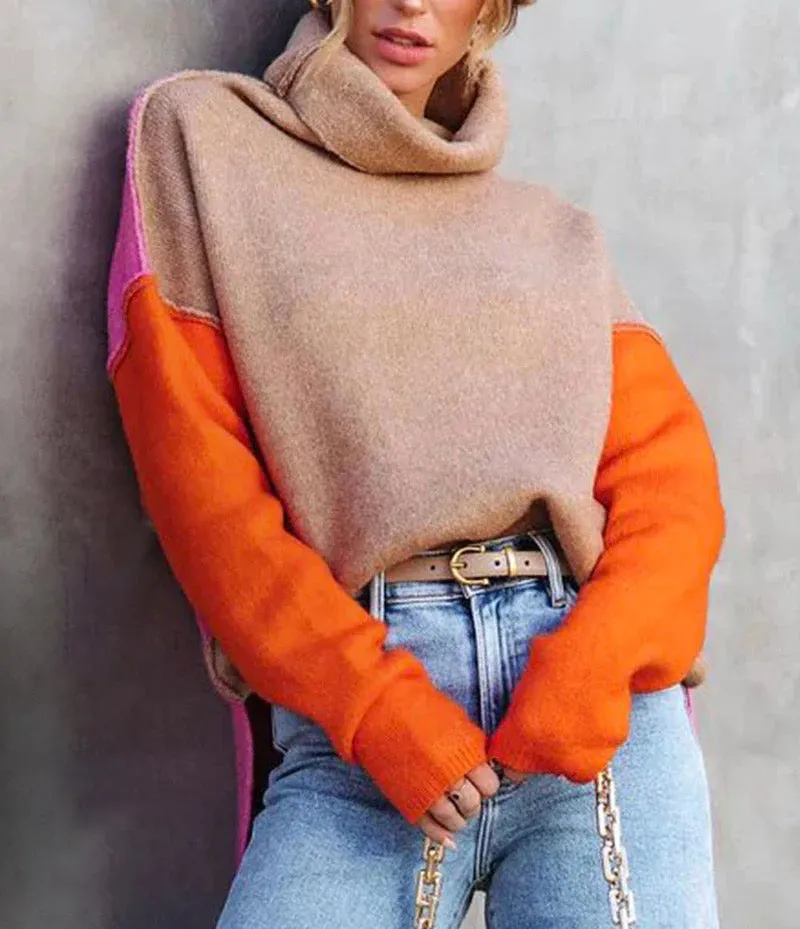 Sloane  Relaxed Turtleneck Sweater