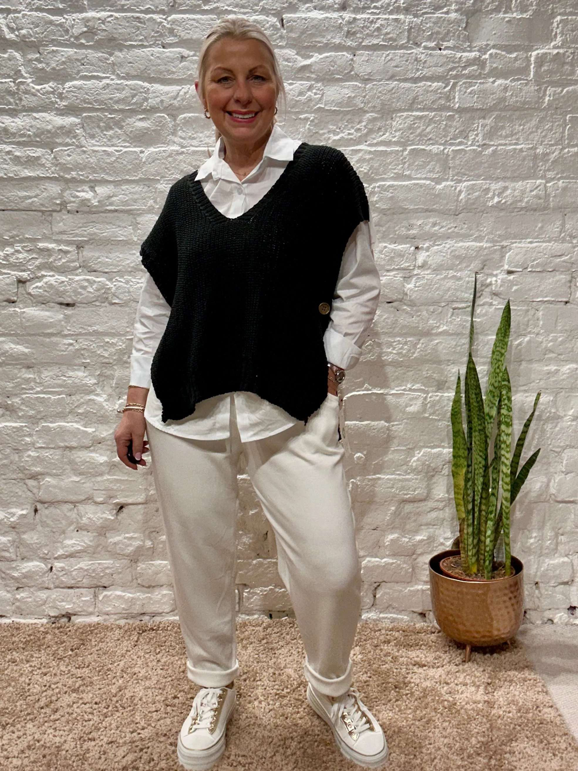 The Talia Tank And Shirt Combination To Piece Set