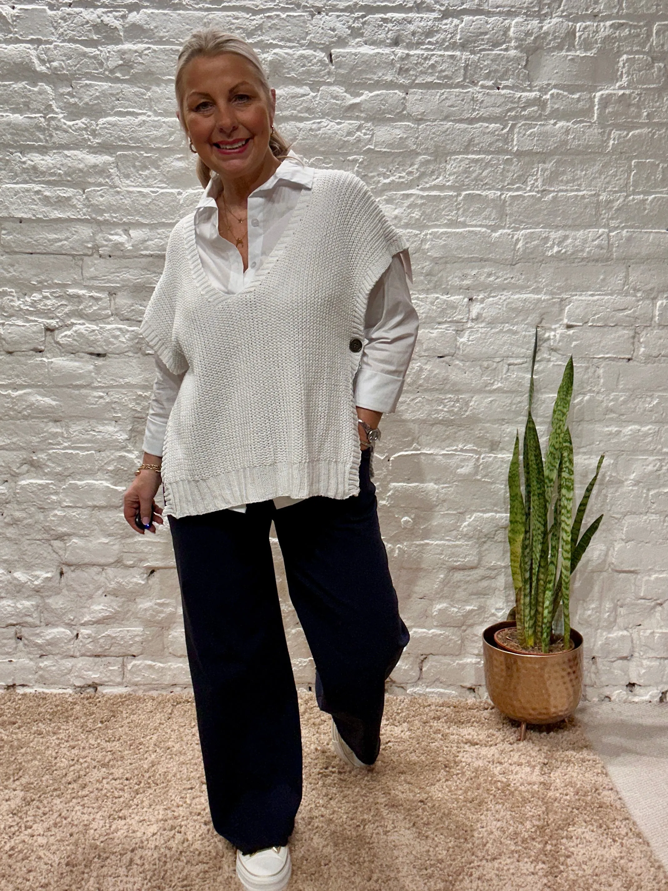 The Talia Tank And Shirt Combination To Piece Set
