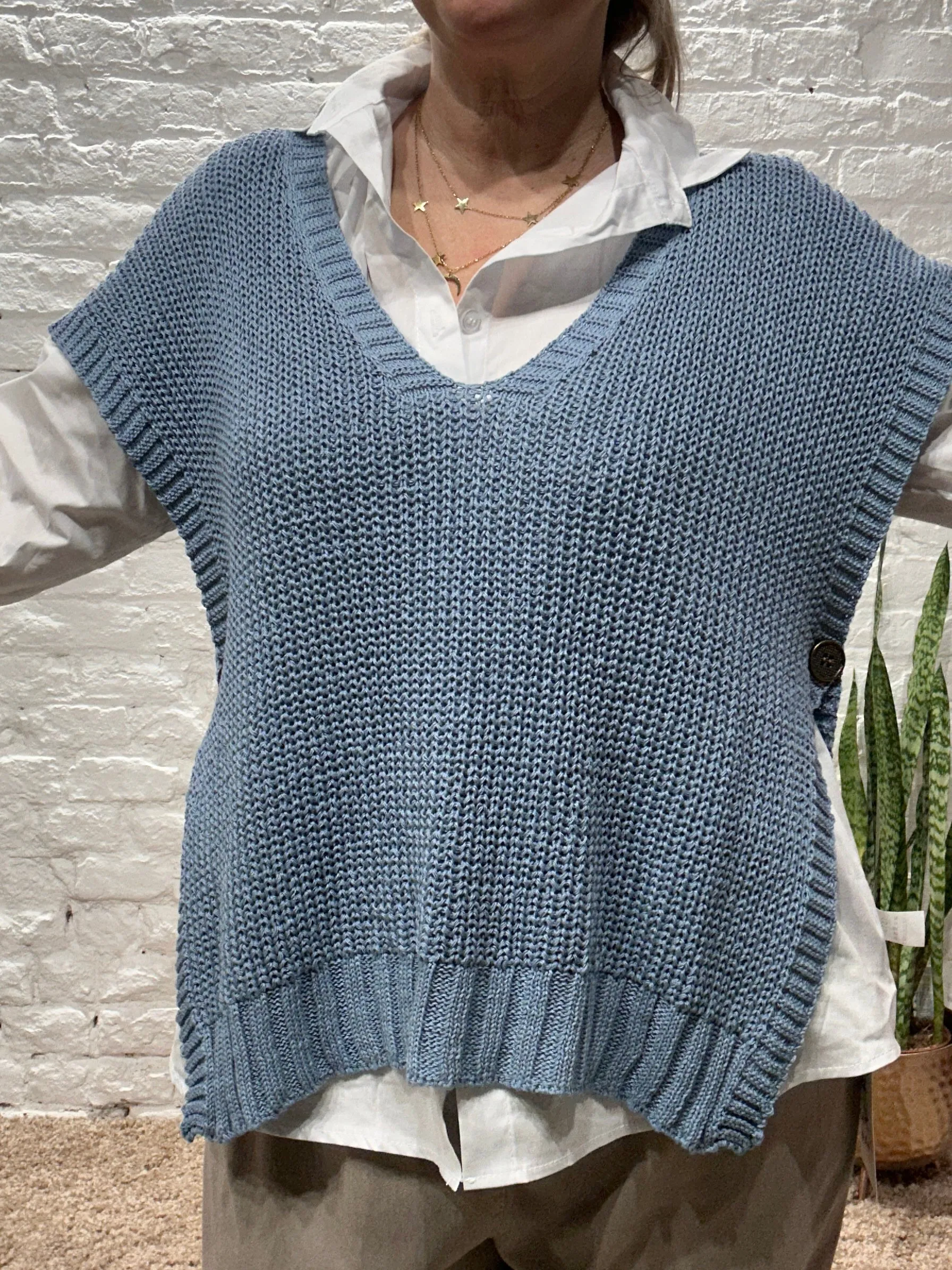 The Talia Tank And Shirt Combination To Piece Set