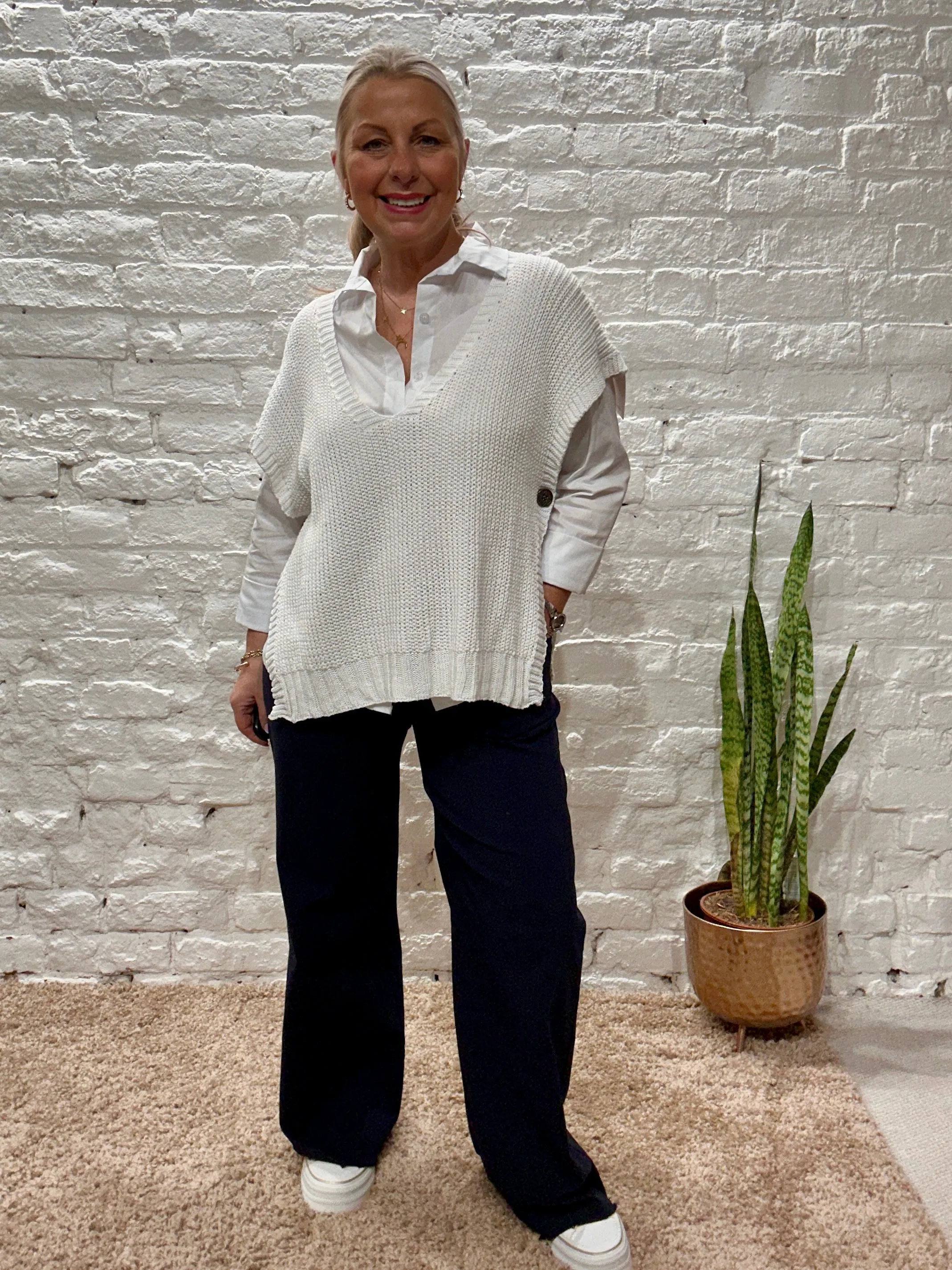 The Talia Tank And Shirt Combination To Piece Set
