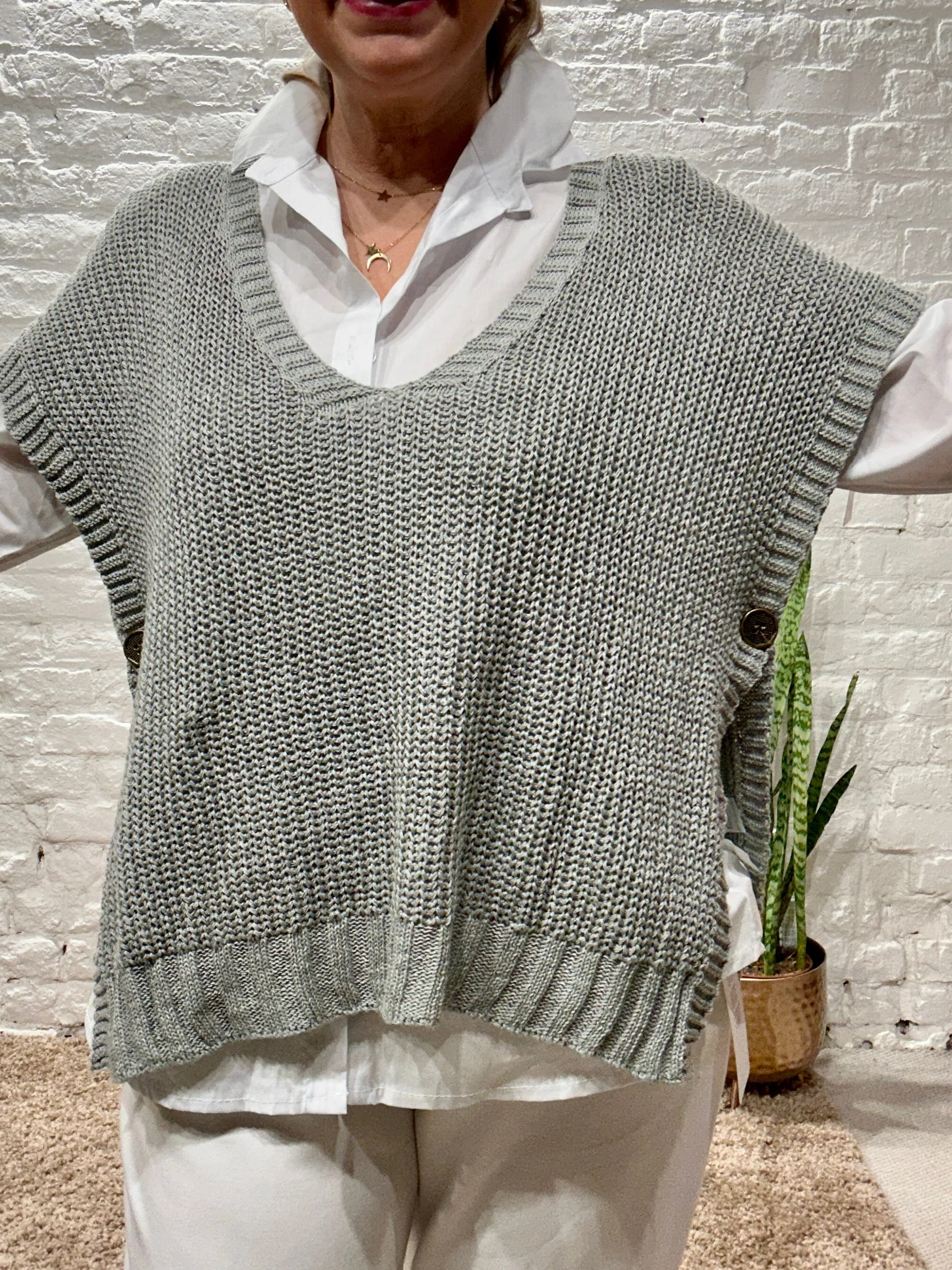 The Talia Tank And Shirt Combination To Piece Set
