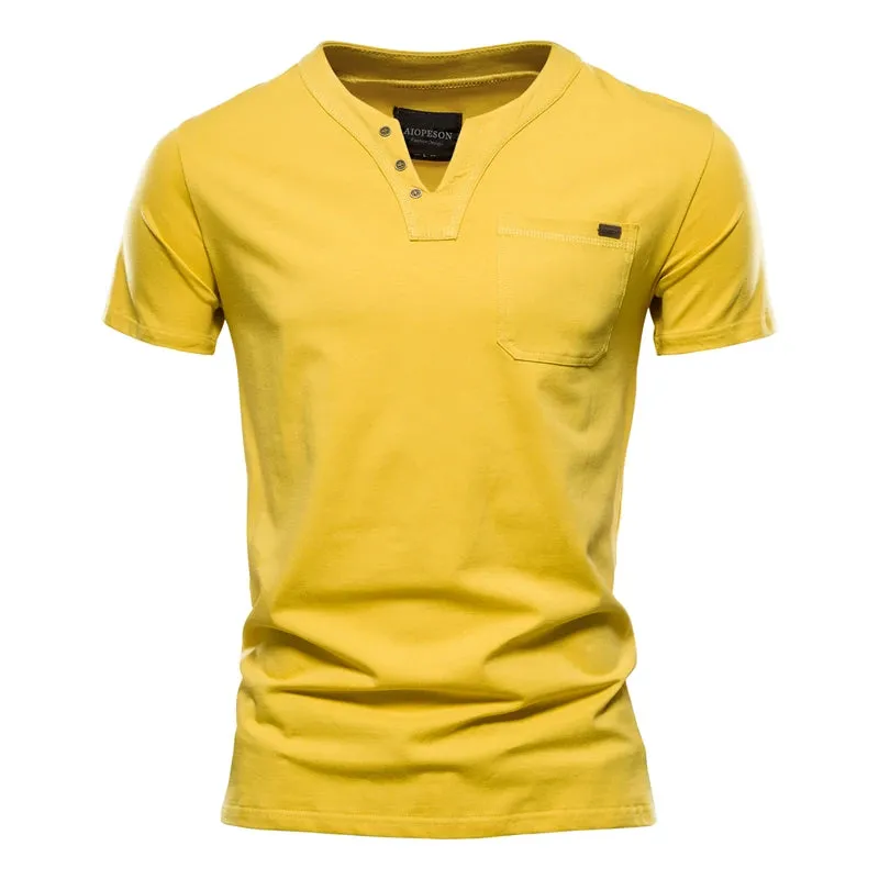 West Louis Casual Cotton Mens Summer T Shirts