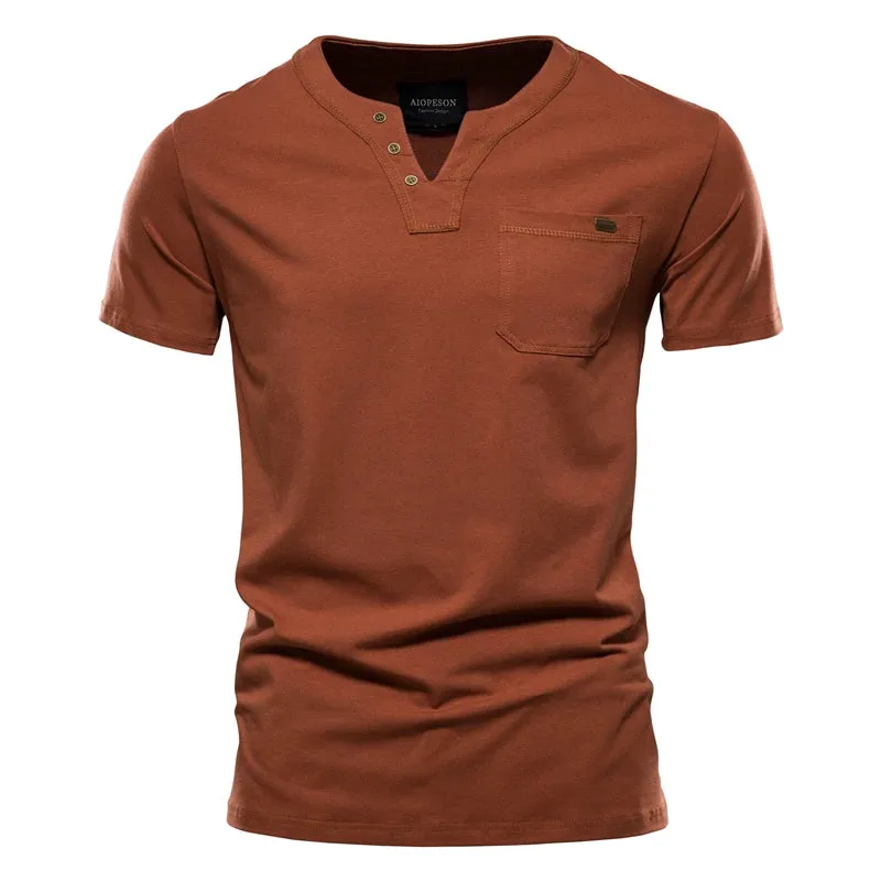 West Louis Casual Cotton Mens Summer T Shirts