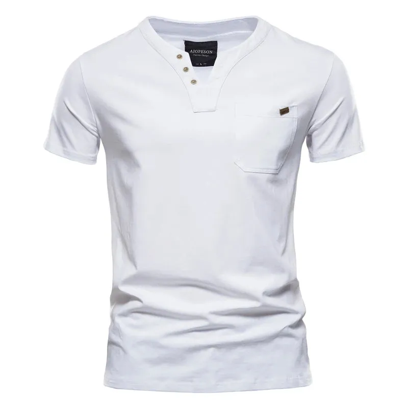 West Louis Casual Cotton Mens Summer T Shirts
